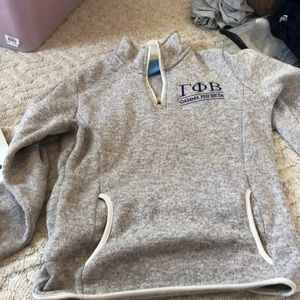 Gamma Phi Beta Charles River pullover